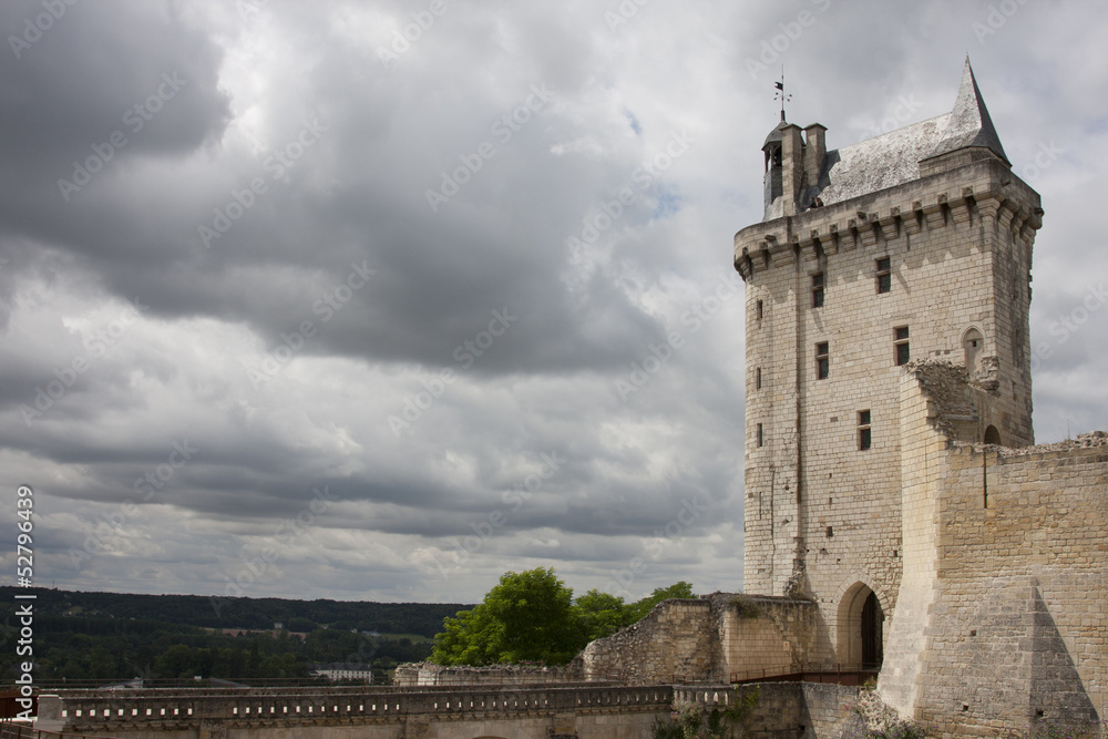 Castello di Chinon - Valle Loira Castello di Chinon - Valle Loira