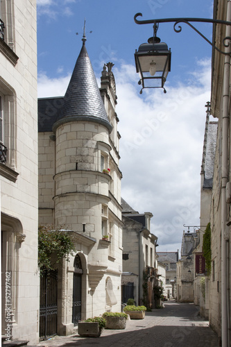 Chinon - strada - Valle Loira