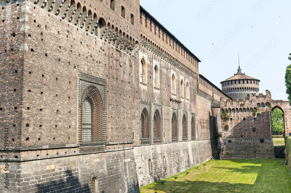 Milan (Italy) - Castello Sforzesco