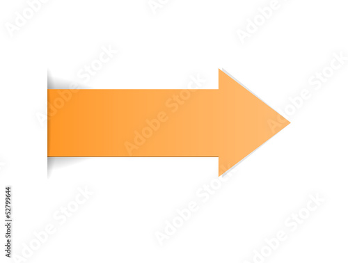 The orange arrow