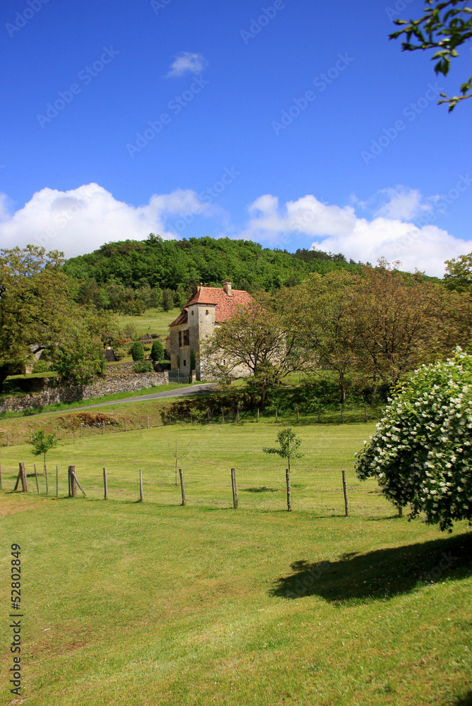 Paysage du Périgord.