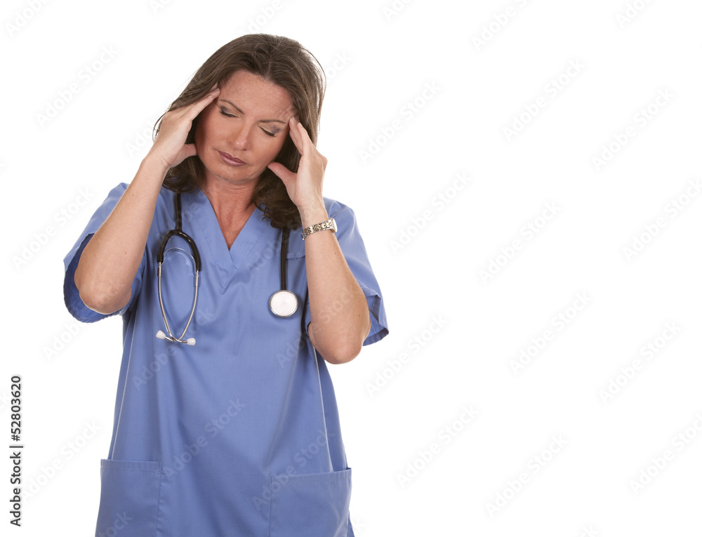 nurse having a headache nurse having a headache