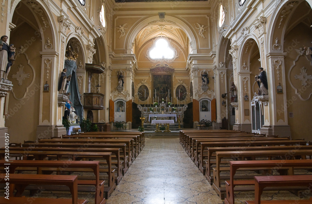 Church of St. Domenico. Tricase. Puglia. Italy.