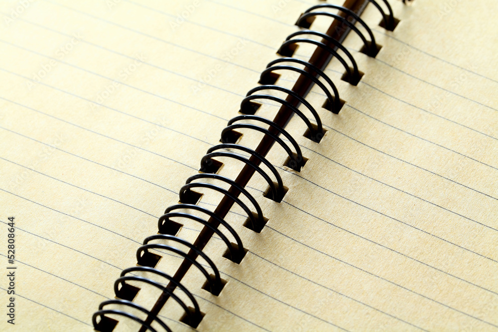 Spiral notebook