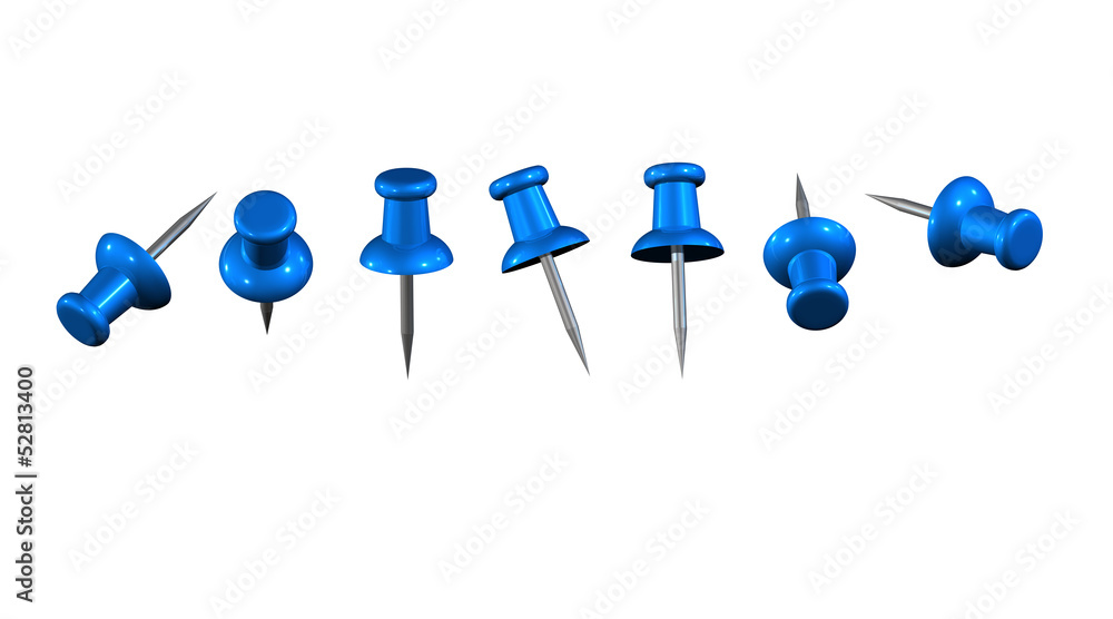 Pin Set Blau Pin Set Blau