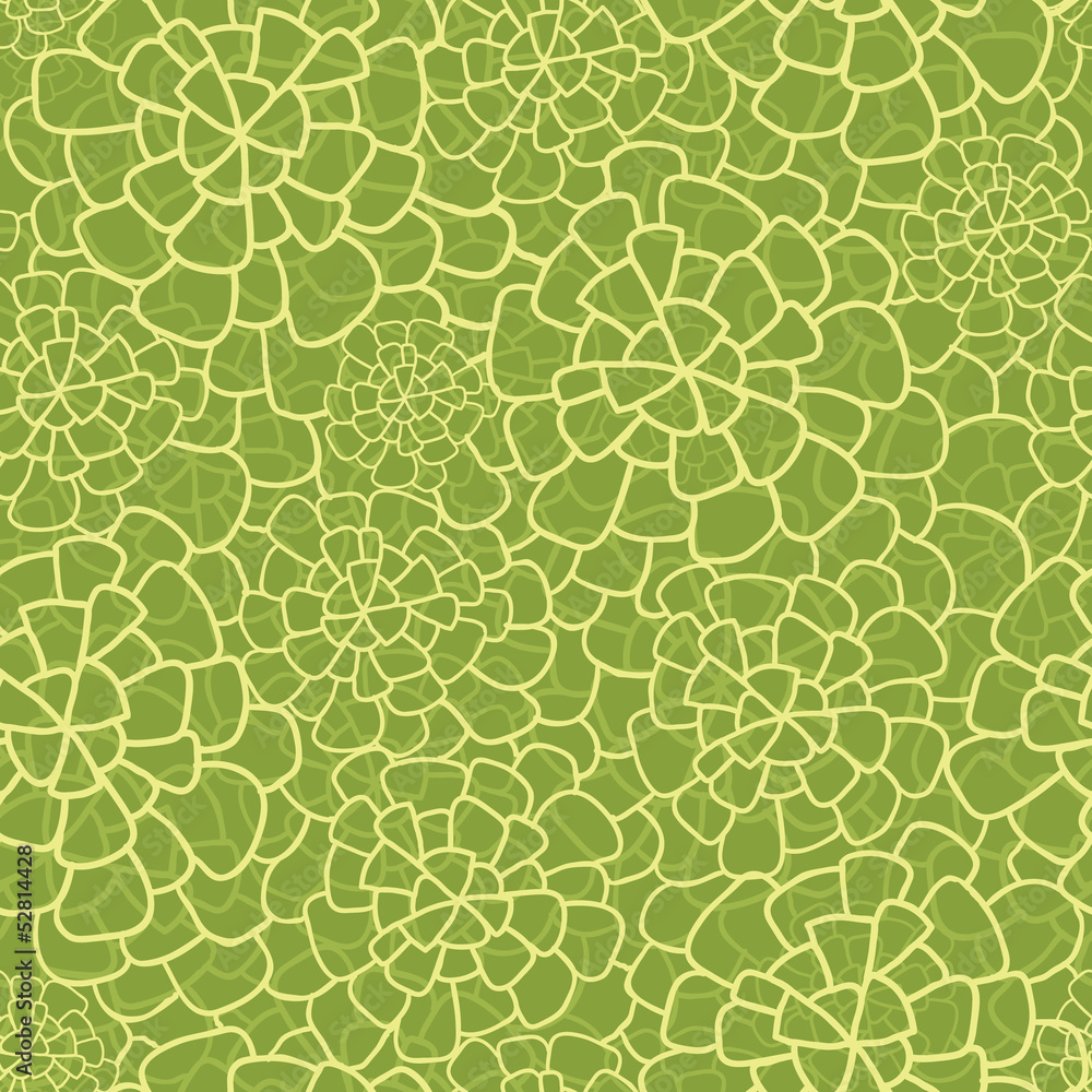 Fototapeta Vector abstract green natural texture seamless pattern