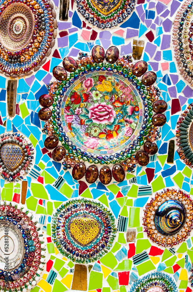 Fototapeta premium Colorful mosaic background