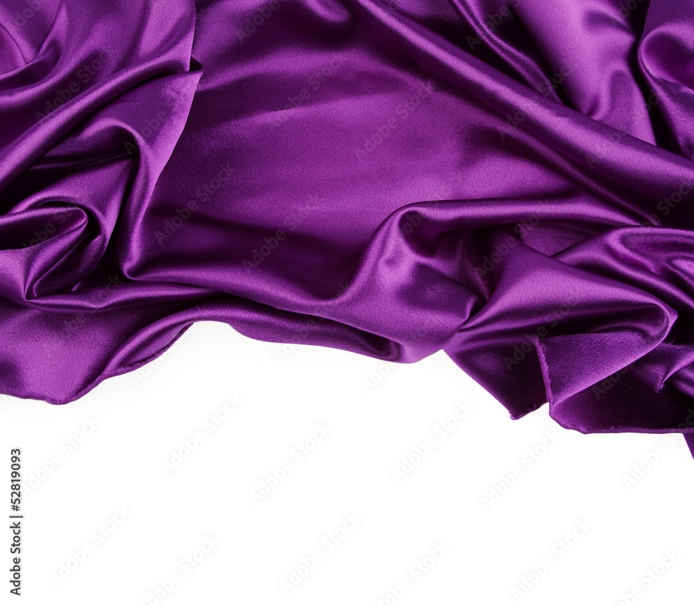 Obraz premium Purple silk fabric