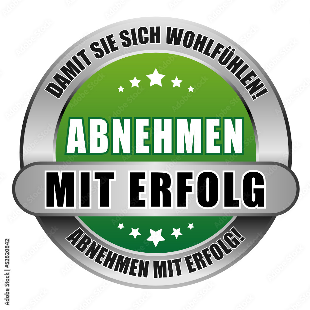 5 Star Button grün ABNEHMEN MIT ERFOLG DSSW AME 5 Star Button grün ABNEHMEN MIT ERFOLG DSSW AME