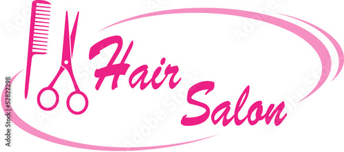 hair salon sign
