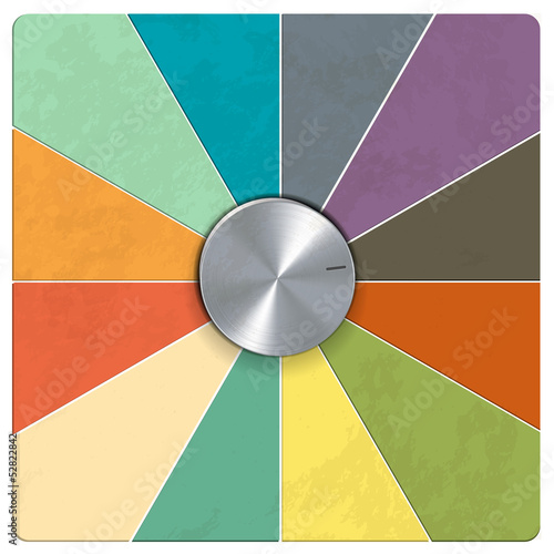 retro dial background