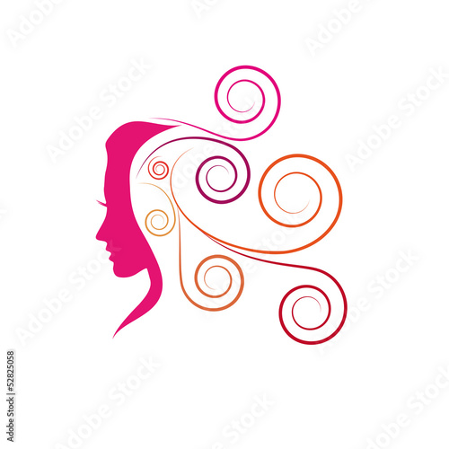 Vector Logo beauty hair