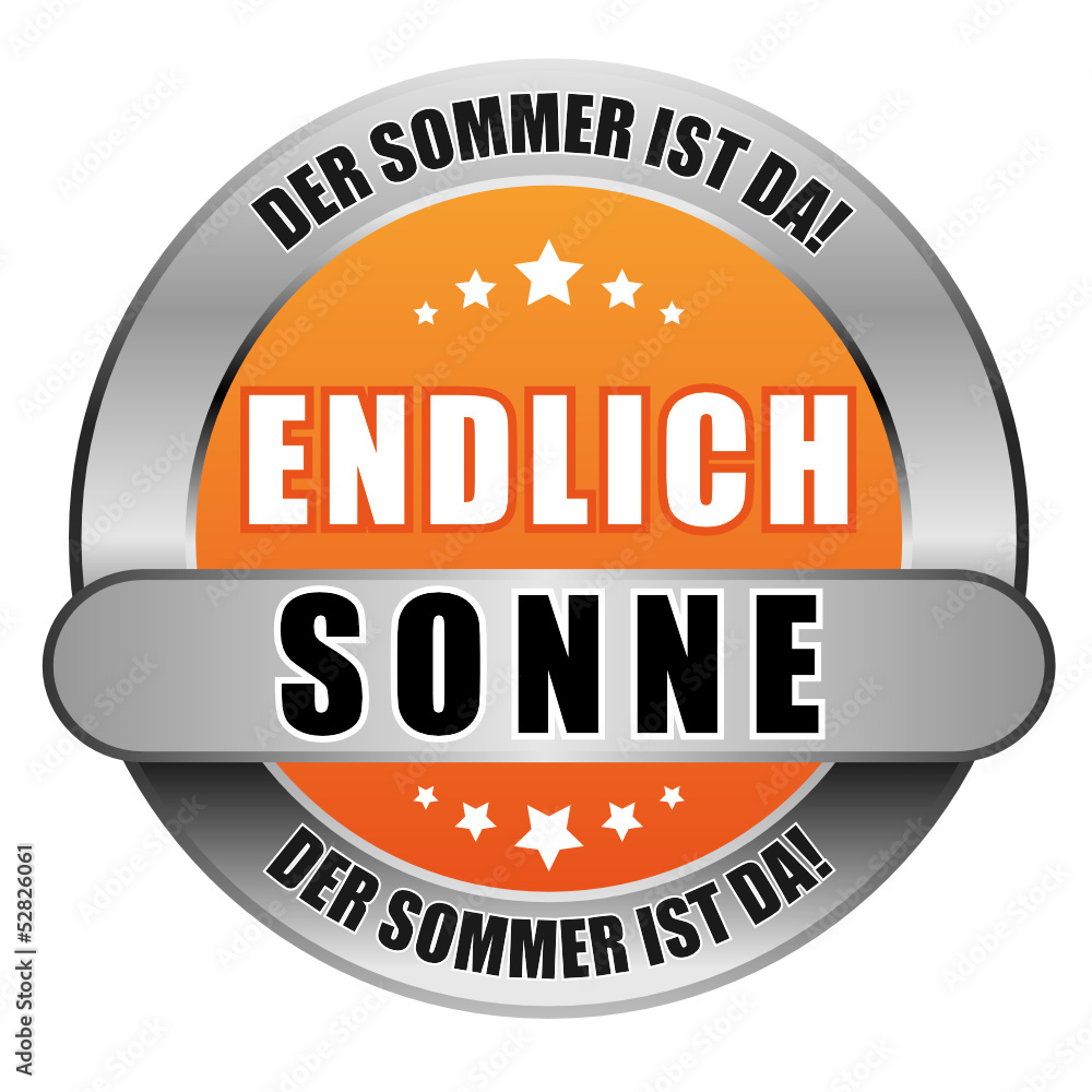5 Star Button orange ENDLICH SONNE DSID DSID 5 Star Button orange ENDLICH SONNE DSID DSID