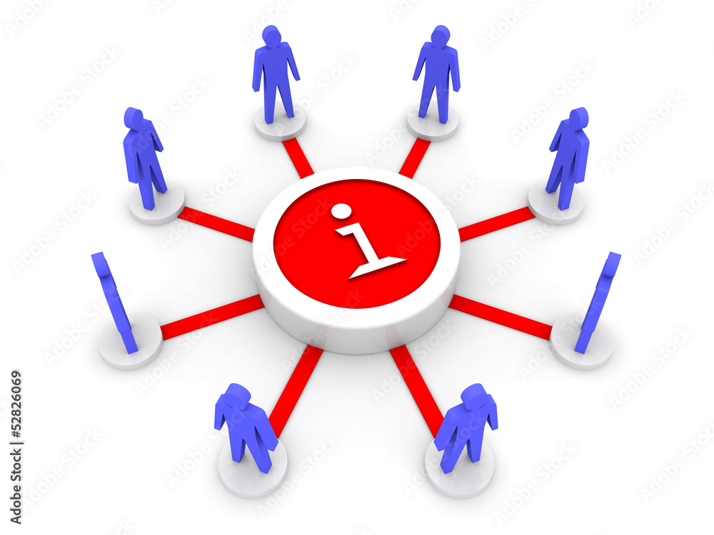 Source of information. Concept 3D illustration. Source of information. Concept 3D illustration.