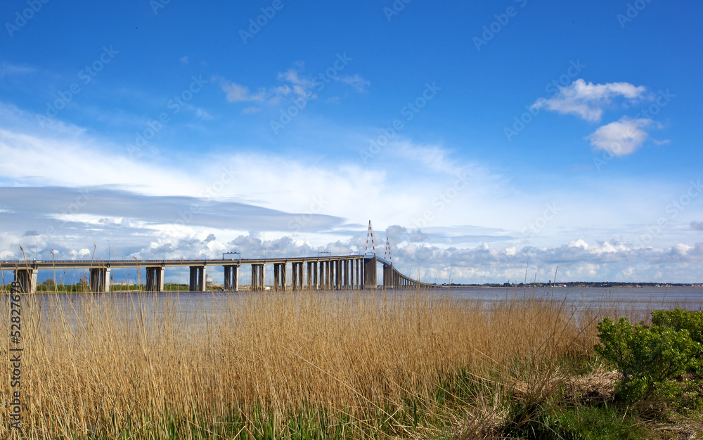 pont à haubans de Saint Nazaire en loire atlantique