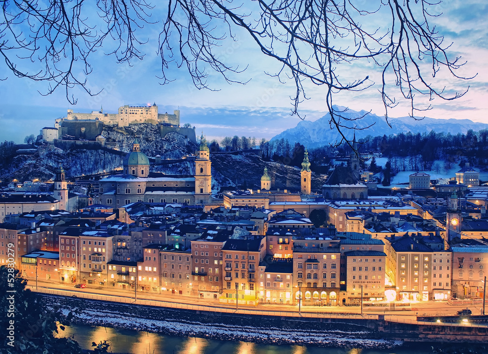 Salzburg City - Panorama View