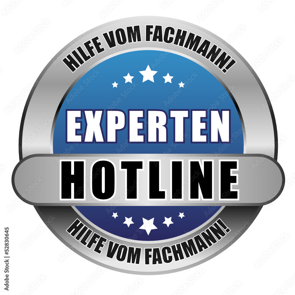 5 Star Button blau EXPERTEN HOTLINE HVF HVF 5 Star Button blau EXPERTEN HOTLINE HVF HVF