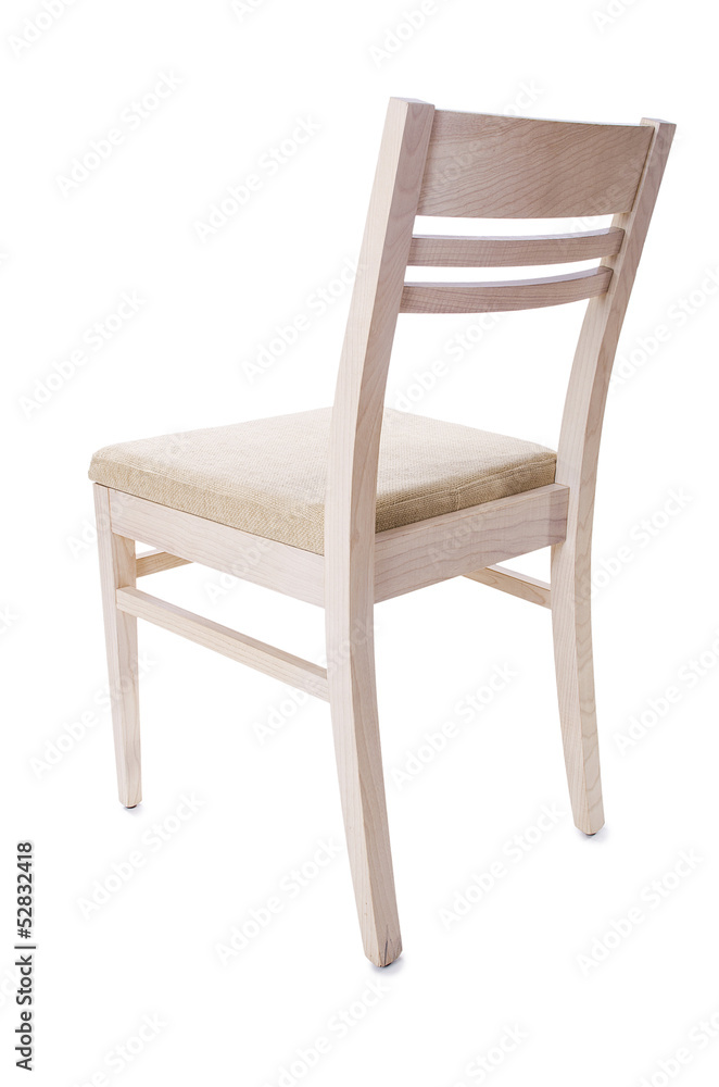 Kitchen chair isolated on the white Kitchen chair isolated on the white
