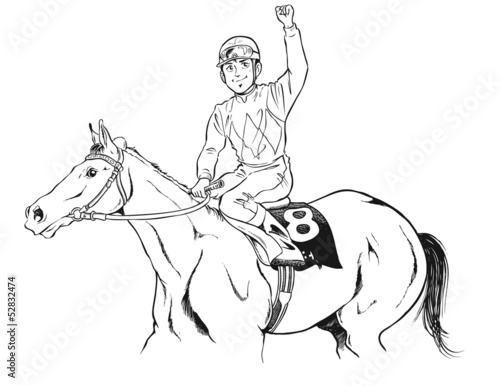 競馬ー勝利