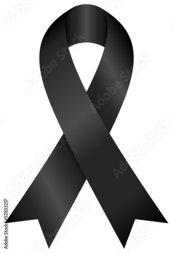 Black Ribbon Mourning