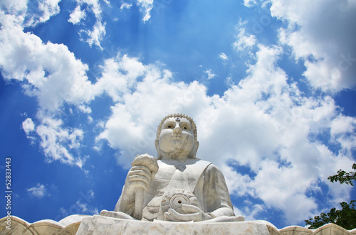Maitreya Buddha at Wat Pusawan Phetchaburi Thailand