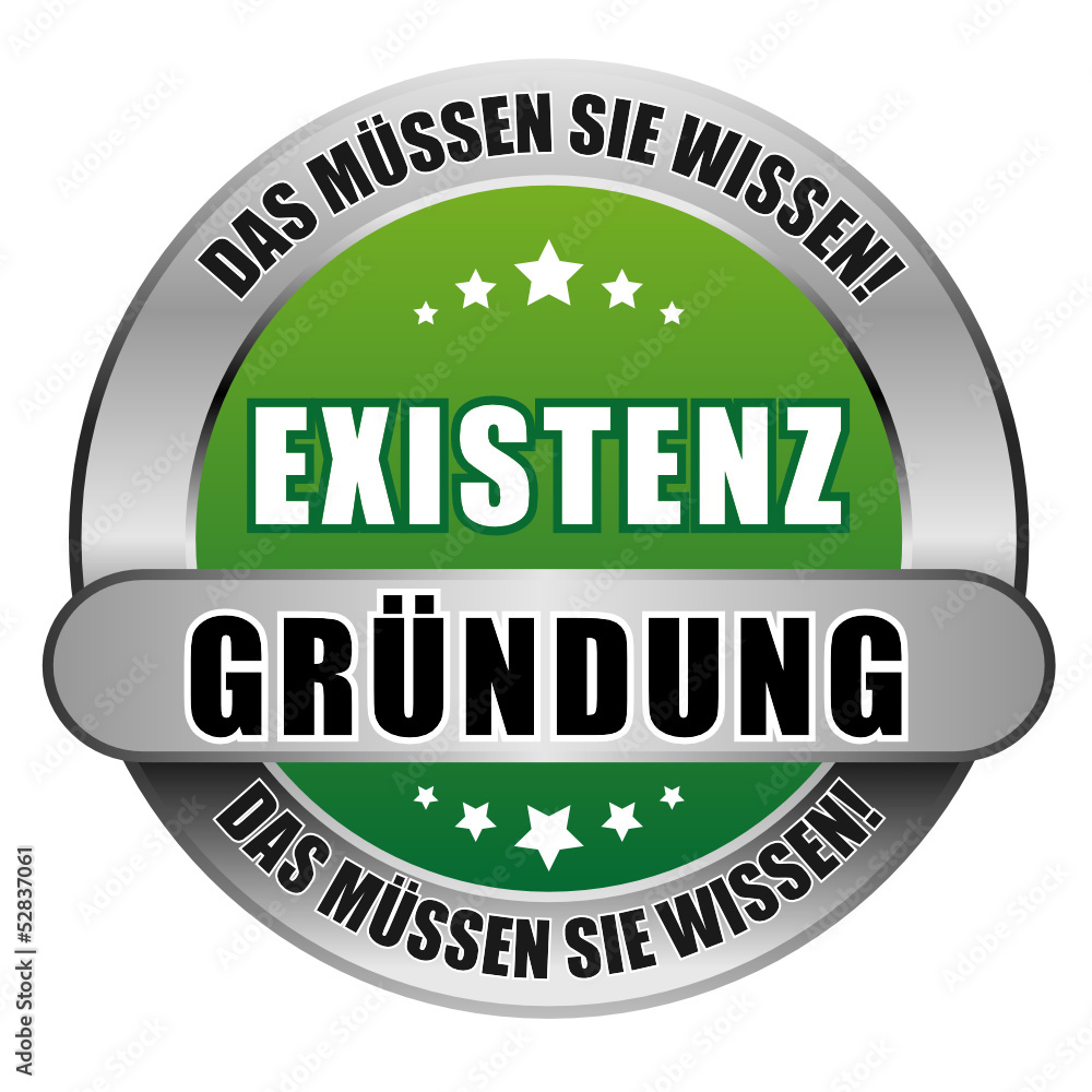 5 Star Button grün EXISTENZGRÜNDUNG DMSW DMSW 5 Star Button grün EXISTENZGRÜNDUNG DMSW DMSW