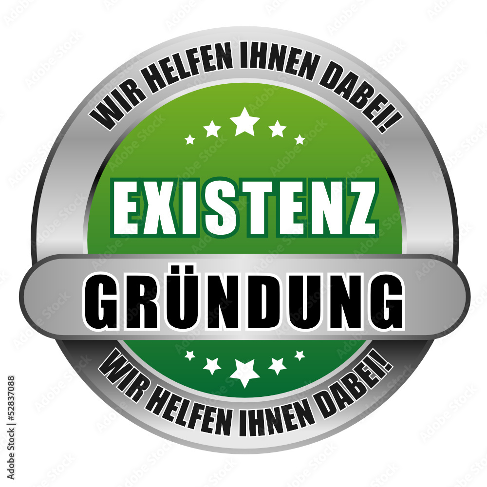 5 Star Button grün EXISTENZGRÜNDUNG WHID WHID 5 Star Button grün EXISTENZGRÜNDUNG WHID WHID