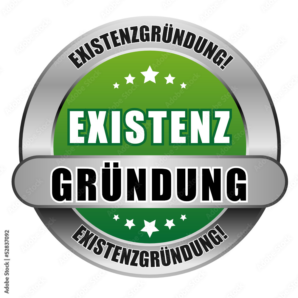 5 Star Button grün EXISTENZGRÜNDUNG DTO DTO 5 Star Button grün EXISTENZGRÜNDUNG DTO DTO