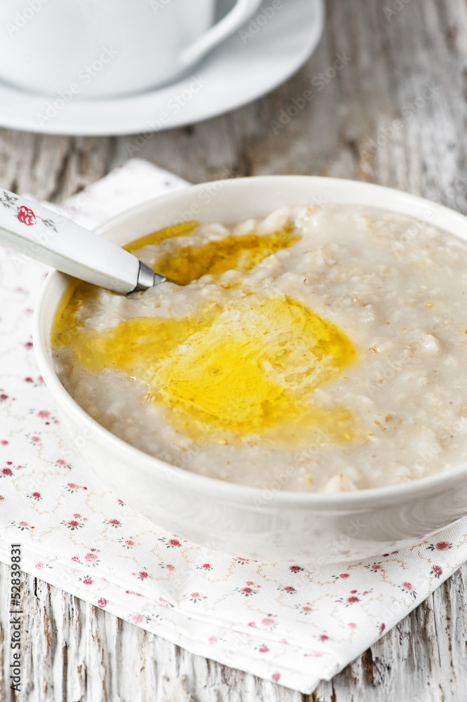 Porridge with butter Porridge with butter