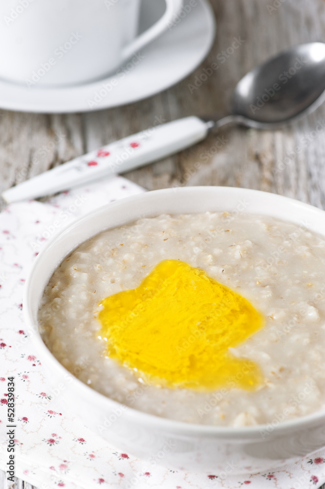 Porridge with butter Porridge with butter
