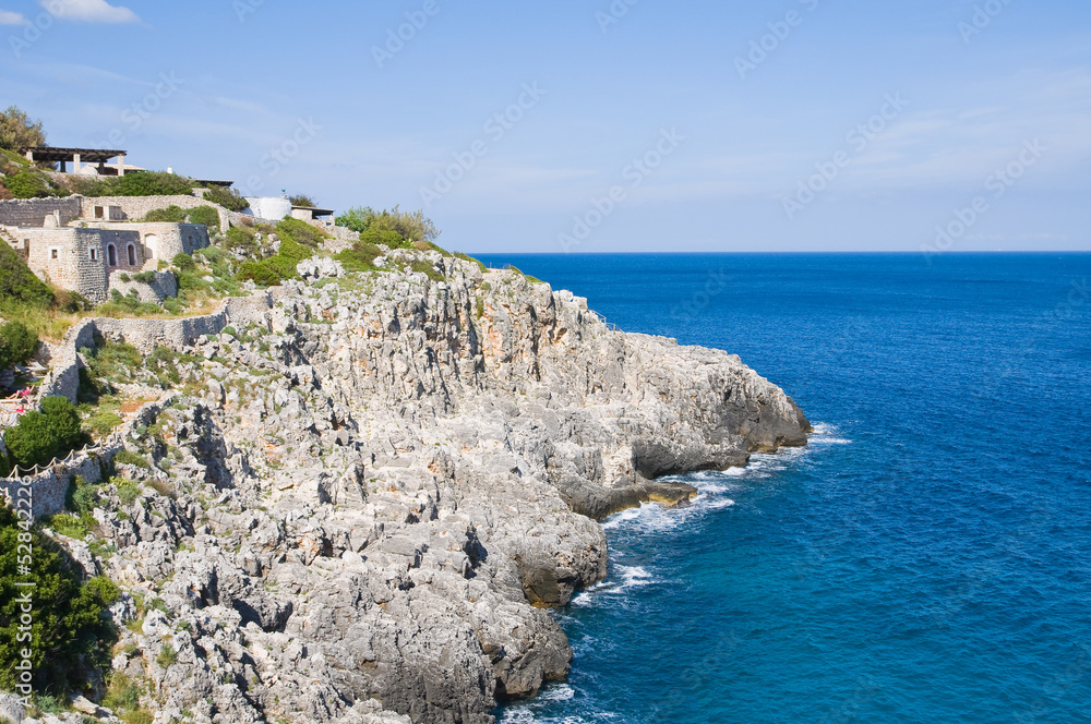 Fototapeta premium Ciolo bridge. Santa Maria di Leuca. Puglia. Italy.