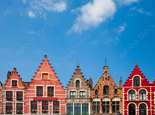 Bruges houses photo