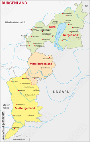 Burgenland Regionen