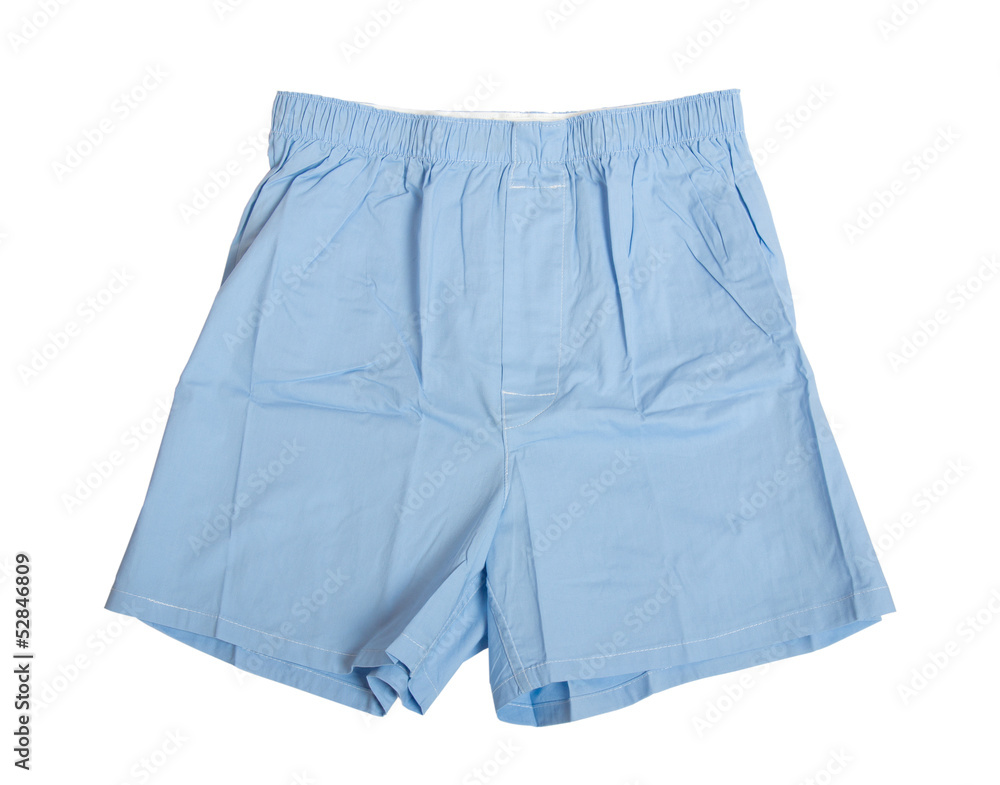 man's blue underwear isolated man's blue underwear isolated