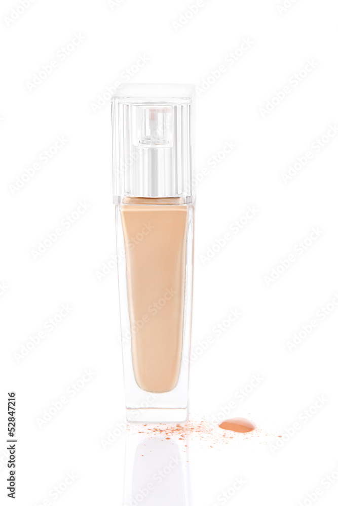 Beige make up. Beige make up.