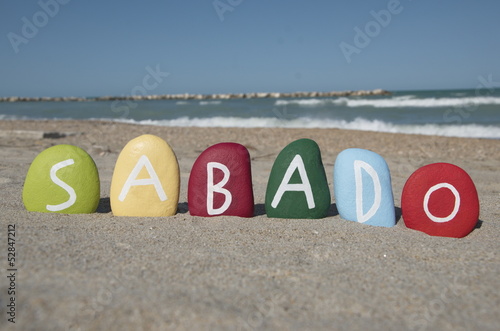 Sabado, sixt day of the week