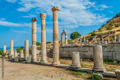 Canvas Print Ephesus ruins Turkey