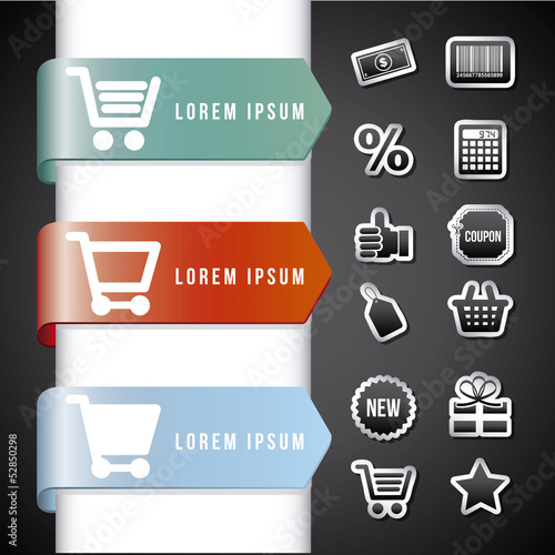 infographics shopping