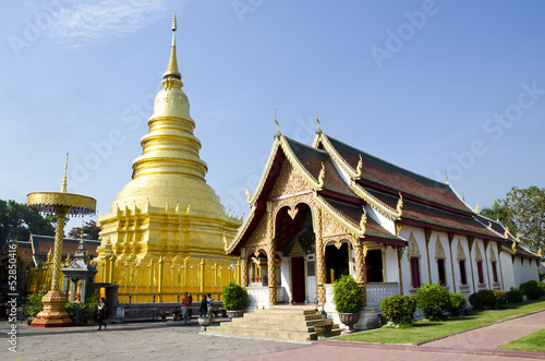 Wat Phrathat Hariphunchai, Thailand