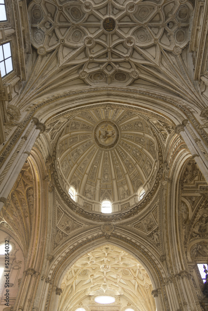 Interior Cathedral-mosque of Cordoba
