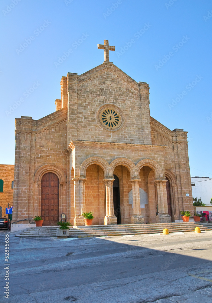 Church of Cristo Re. Santa Maria di Leuca. Puglia. Italy.