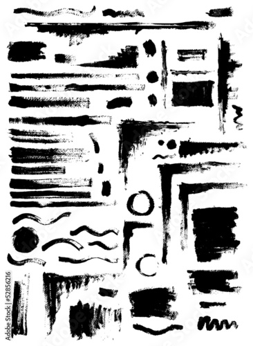 collection of design elements