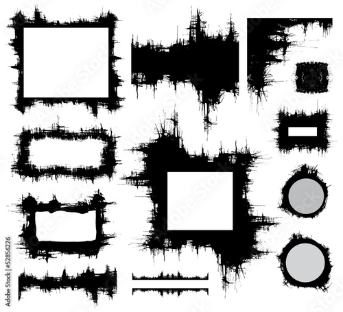 creative grungy design elements