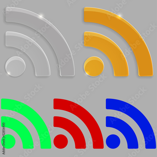Glass feed icon