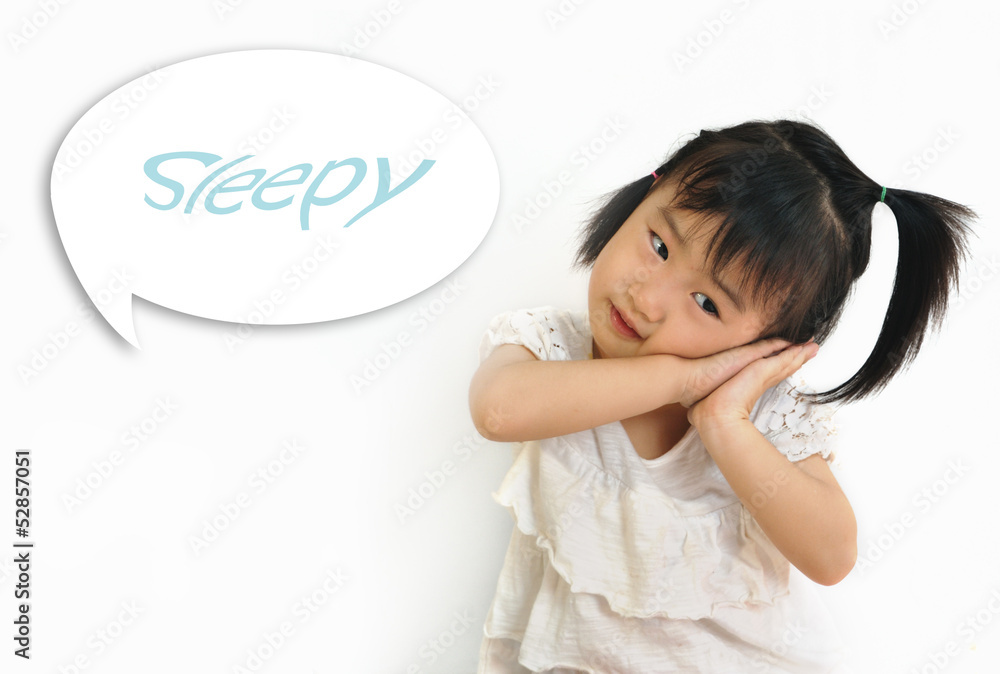 asian child laying her head on her hands asian child laying her head on her hands