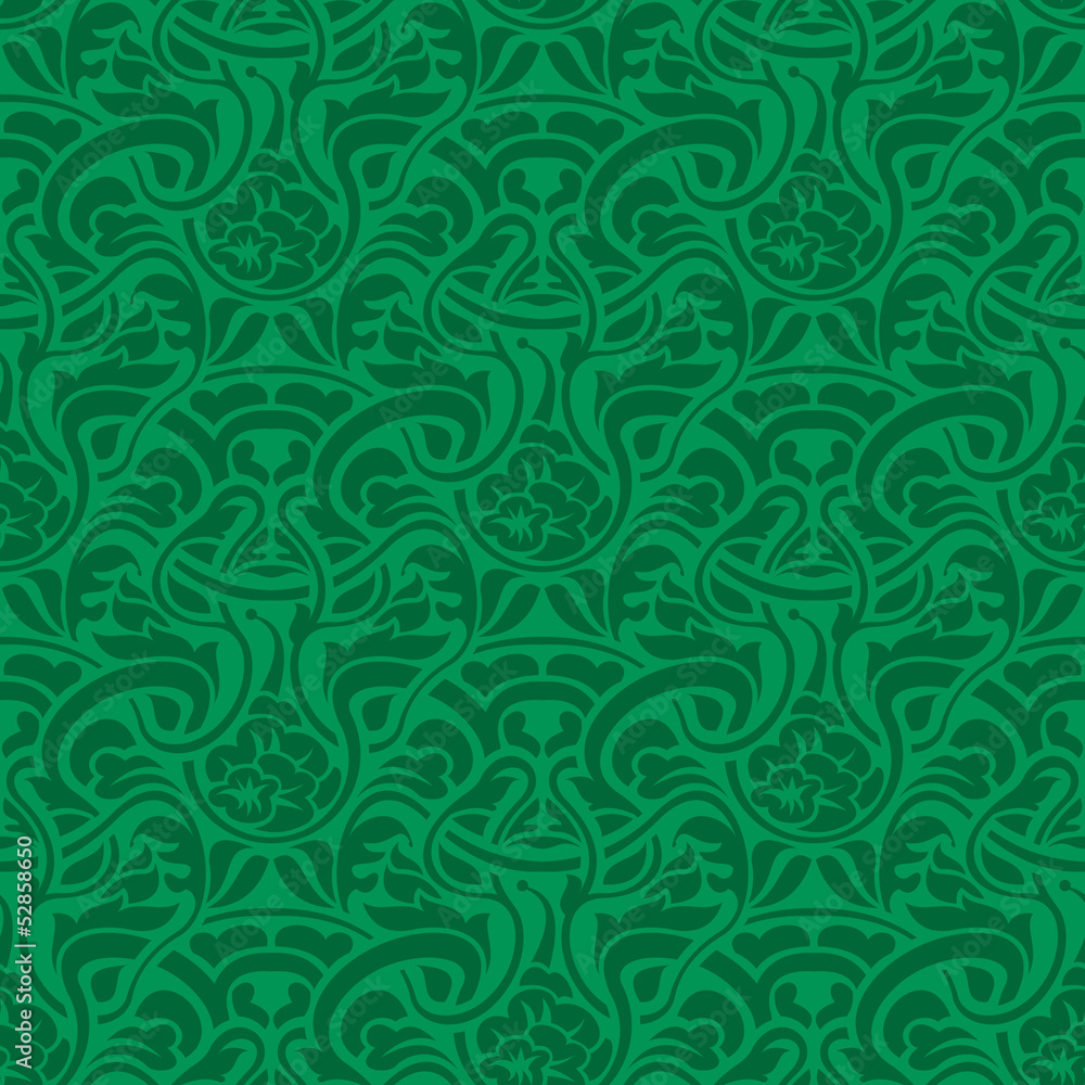 Green seamless pattern Green seamless pattern