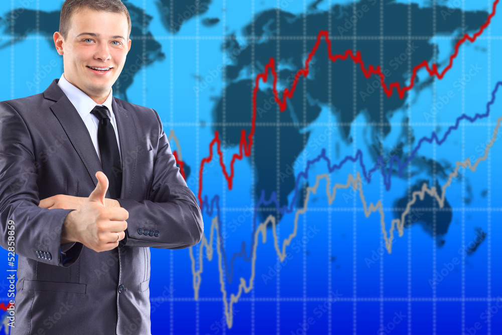 Young, beautiful, successful businessman. Young, beautiful, successful businessman.