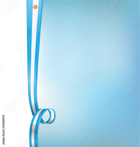 background with argentina flag