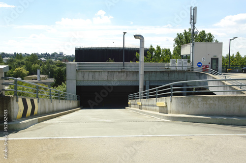 Parking garage, signalitique