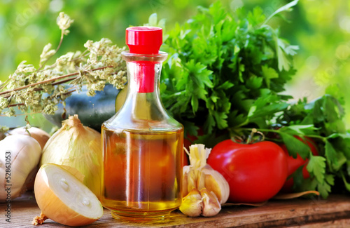 Olive oil and Mediterranean cuisine Ingredients